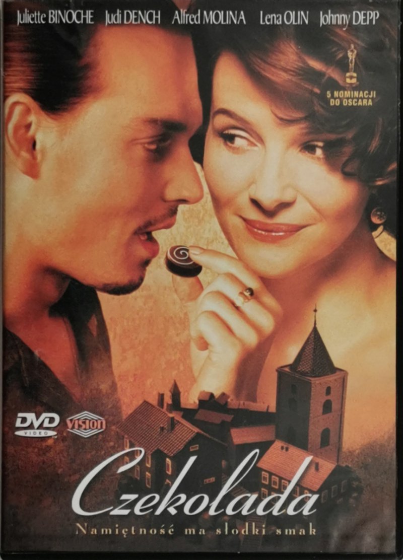 DVD. CZEKOLADA -  Johnny Depp