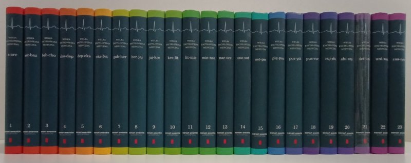 WIELKA ENCYKLOPEDIA MEDYCZNA 23 TOMY