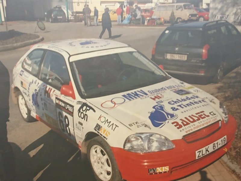 RAJD WRC 2005 ZDJĘCIE NUMER #072 HONDA CIVIC