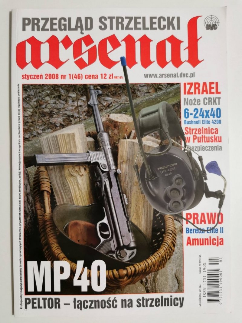 PRZEGLĄD STRZELECKI ARSENAŁ STYCZEŃ 2008 NR 1 (46)