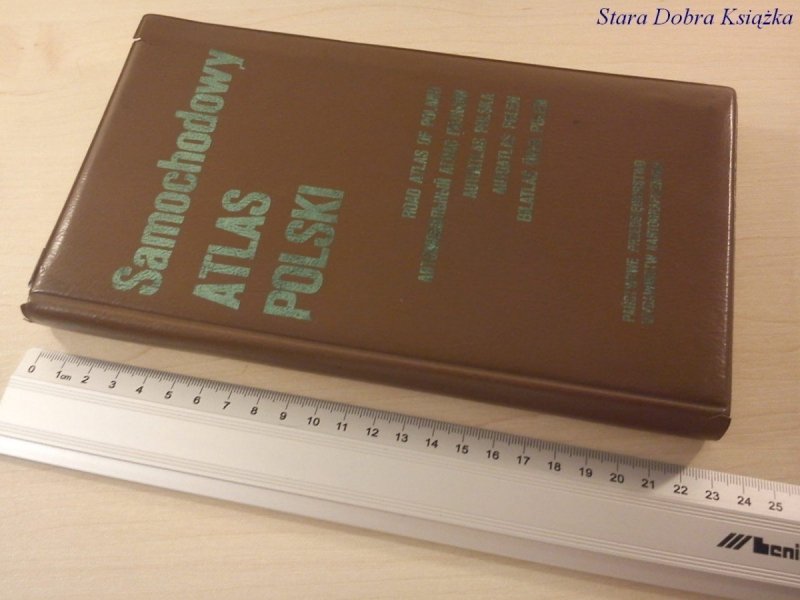 SAMOCHODOWY ATLAS POLSKI 1982!