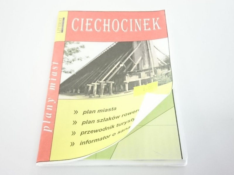 CIECHOCINEK. P[LAN MIASTA, PLAN SZLAKÓW ROWEROWYCH