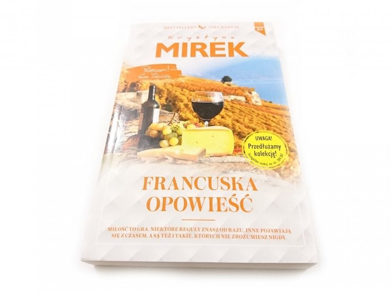 FRANCUSKA OPOWIEŚĆ - Krystyna Mirek 2018
