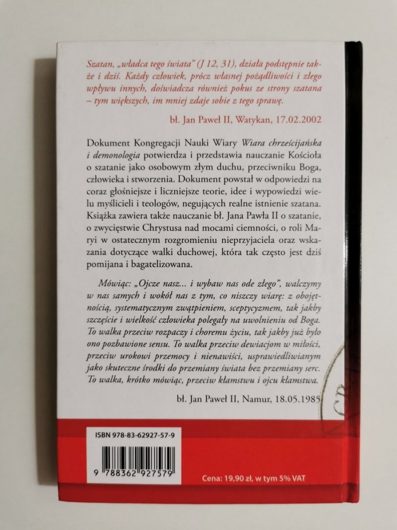 WIARA CHRZEŚCIJAŃSKA I DEMONOLOGIA 2011
