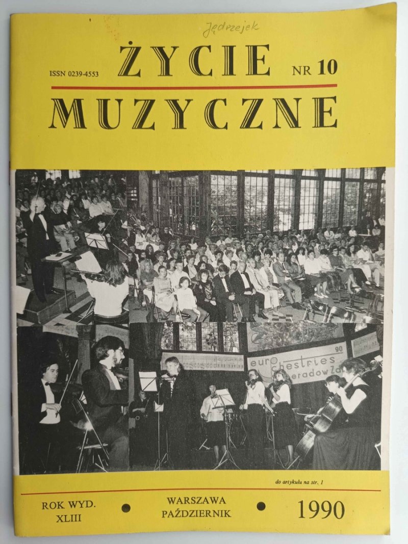 ŻYCIE MUZYCZNE NR 10/1990