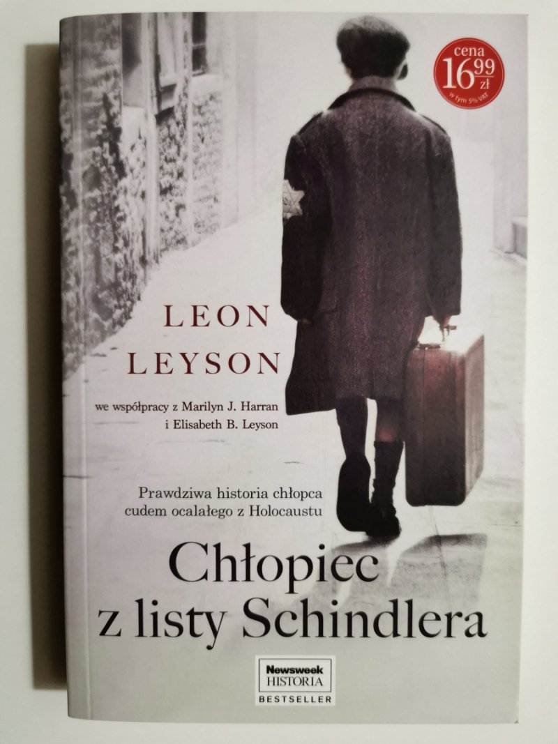 CHŁOPIEC Z LISTY SHINDLERA - Leon Leyson
