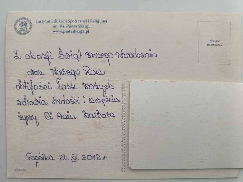 INSTYTUT EDUKACJI SPOŁECZNEJ I RELIGIJNEJ