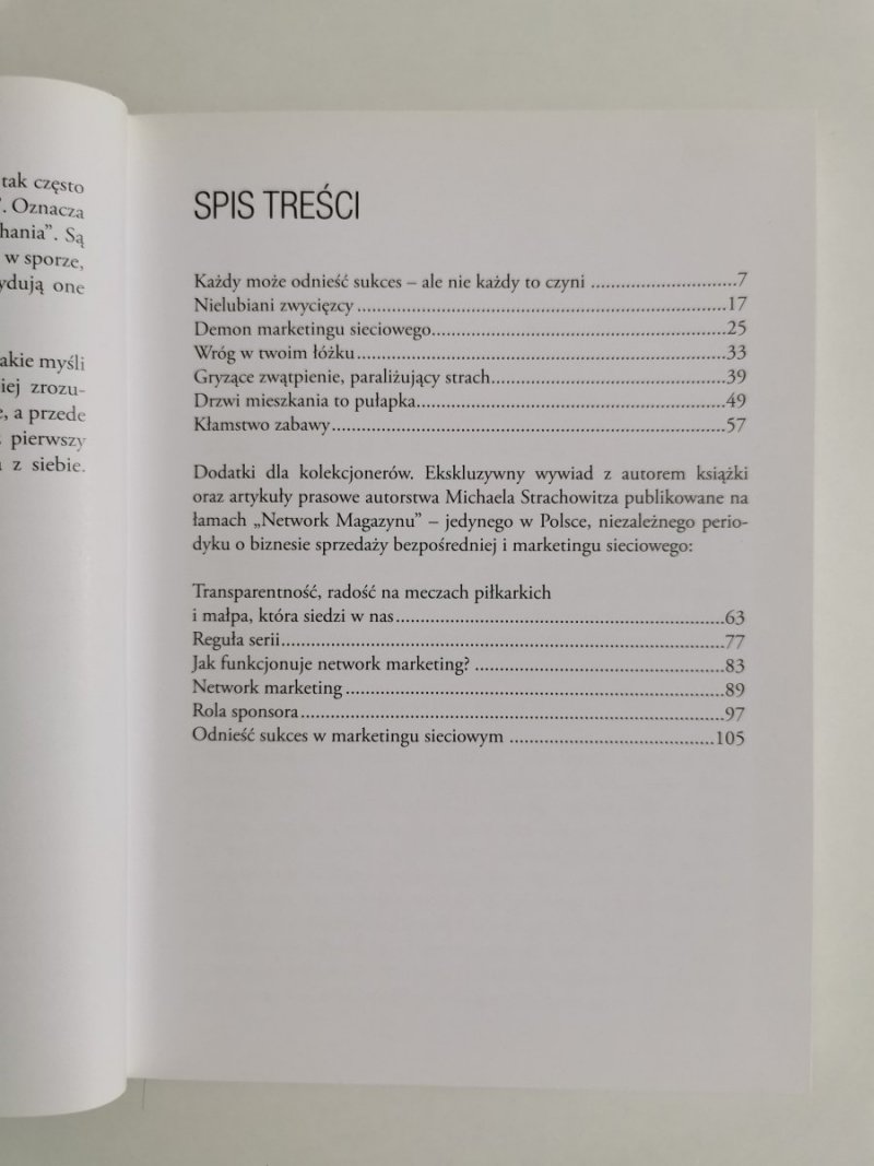 TRUCIZNA DNIA POWSZEDNIEGO WROGOWIE SUKCESU - Michael Starachowitz 