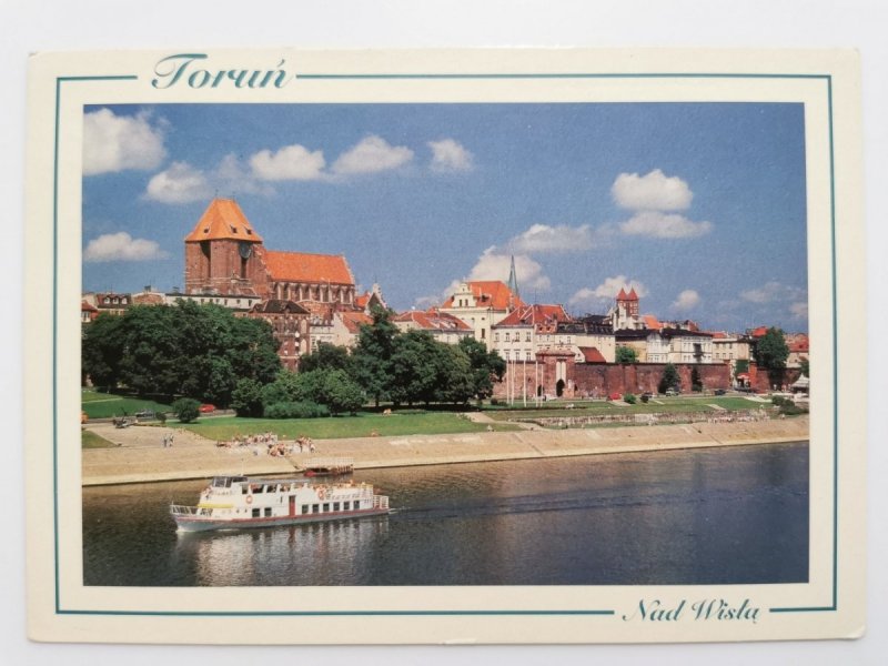 TORUŃ – PANORAMA MIASTA OD STRONY WISŁY FOT. NIEZNALSKI