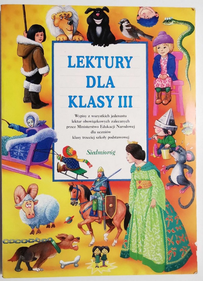 LEKTURY DLA KLASY III 2002