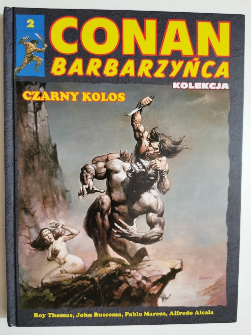 CONAN BARBARZYŃCA TOM 2 CZARNY KOLOS 2018