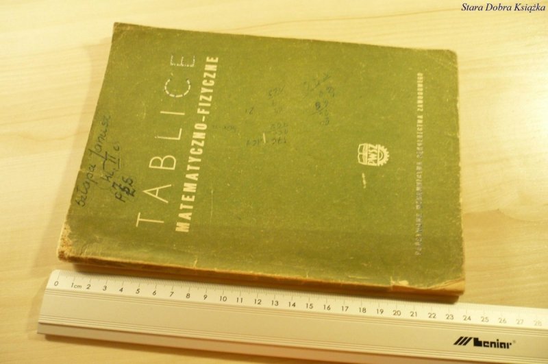 TABLICE MATEMATYCZNO-FIZYCZNE - Zbiorowa (1958)