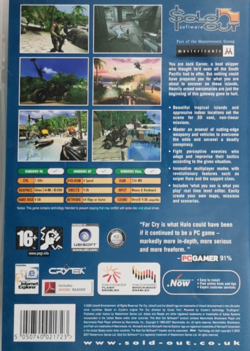 DVD. FARYCRY