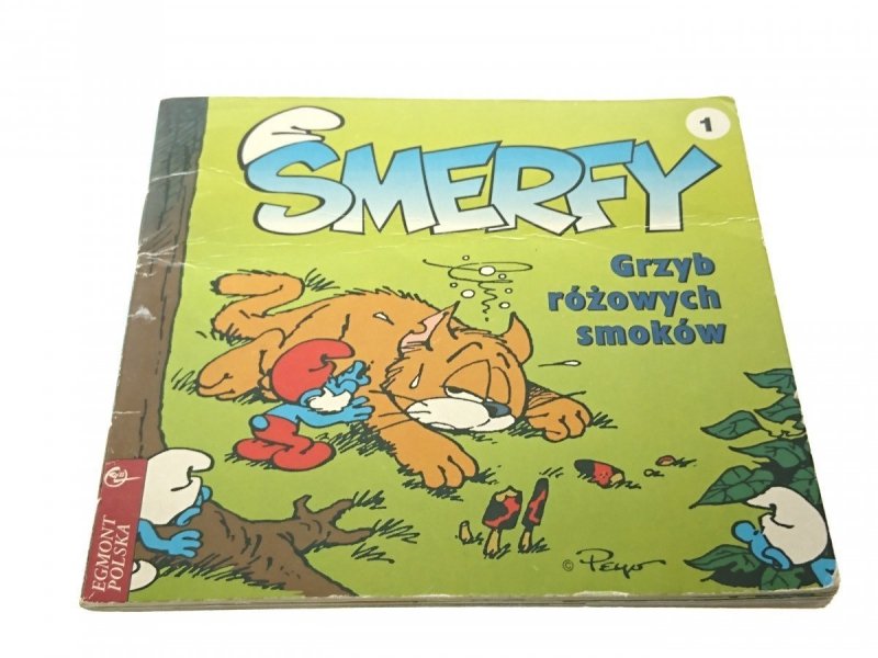 SMERFY 1 GRZYB RÓŻOWYCH SMOKÓW 1997