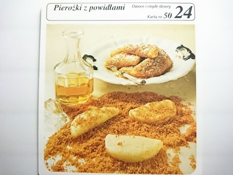 KARTA KULINARNA NR 50 PIEROŻKI Z POWIDŁAMI