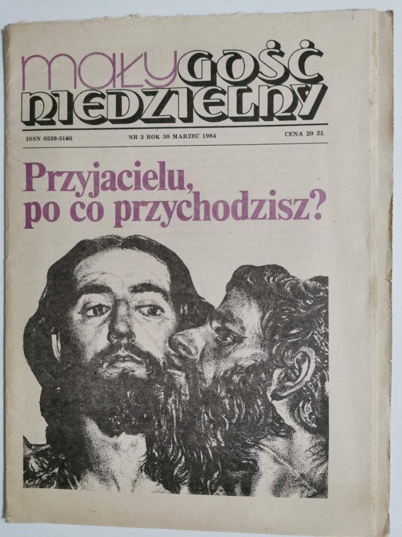 MAŁY GOŚĆ NIEDZIELNY NR 3 ROK 30 MARZEC 1984