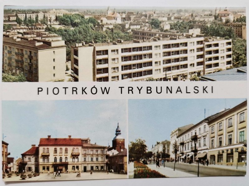 PIOTRKÓW TRYBUNALSKI. WIDOK OGÓLNY I INNE FOT. KACZYŃSKI
