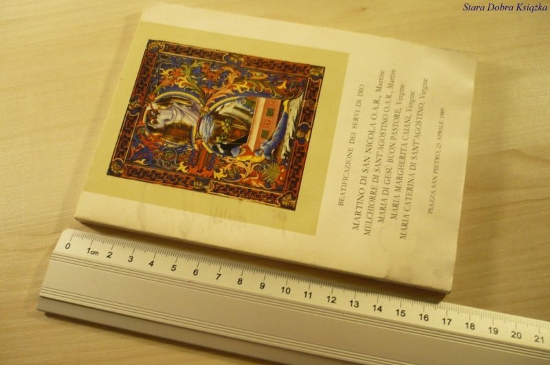 BEATIFICAZIONE DEI SERVI DI DIO (1989)