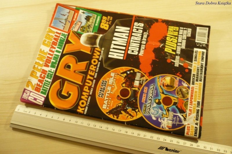 GRY KOMPTEROWE NUMER 7-8/2004 + 2 PŁYTY CD
