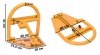 Blokada parkingowa zapora 40 cm  z kluczami