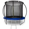 Trampolina z siatką i drabinką HENZEN 244 cm niebieska FT 8