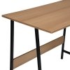 Biurko loftowe komputerowe GRENEN MODERN OAK