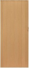 Drzwi harmonijkowe 004 02 jasny dąb 80 cm