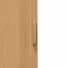 Drzwi harmonijkowe 004 02 jasny dąb 80 cm