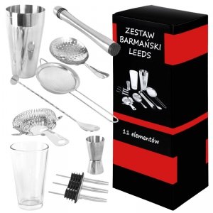 Zestaw barmański Leeds 11 elementów