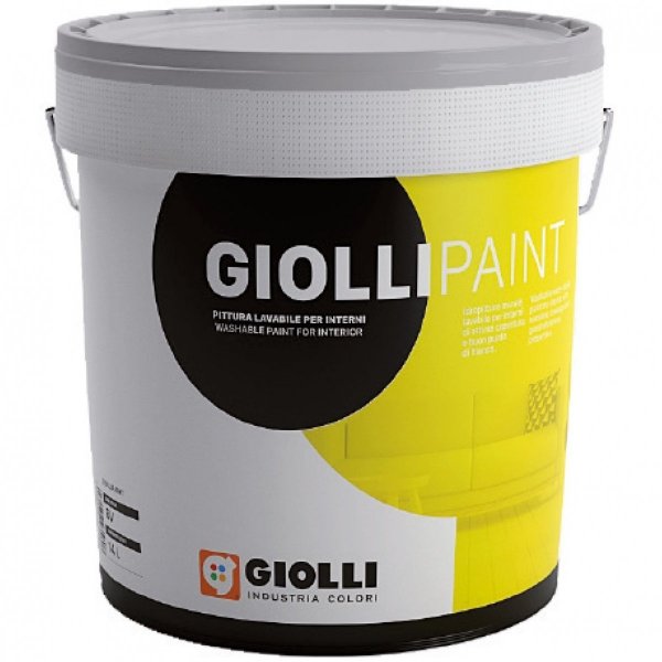 GIOLLI PAINT - 14L (biała farba winylowo-akrylowa - wewnętrzna z możliwością barwienia)