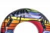 Bestway 36350 Koło do pływania z uchwytami Fale 91cm