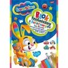 Blok techniczny szkolny A4 kolorowy + złota i srebrna kratka 10 kartek 170g BAMBINO