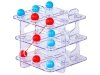 Gra logiczna TIC TAC TOE Układanka Łamigłówka, Kółko Krzyżyk 3D, 3 w Rzędzie