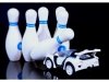 DIY Zbuduj To Sam Samochód Auto Dynamo Pilot + Kręgle Zabawka edukacyjna dla dzieci