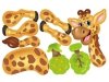 Kreatywna Mozaika ZOO W Walizce 198 el. Układanka 3D, Klocki, Wkrętarka Zestaw Konstrukcyjny