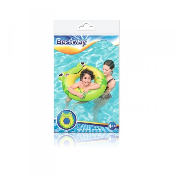Bestway 36351 Kółko do pływania Żaba 85cm x 76cm