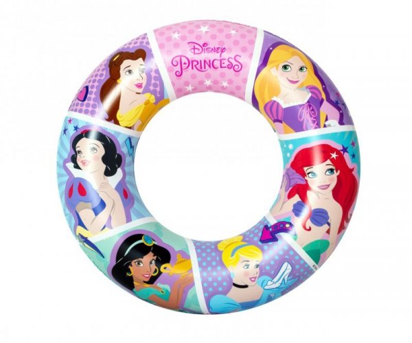 Bestway 91043 Disney Kółko do pływania Księżniczki 56cm