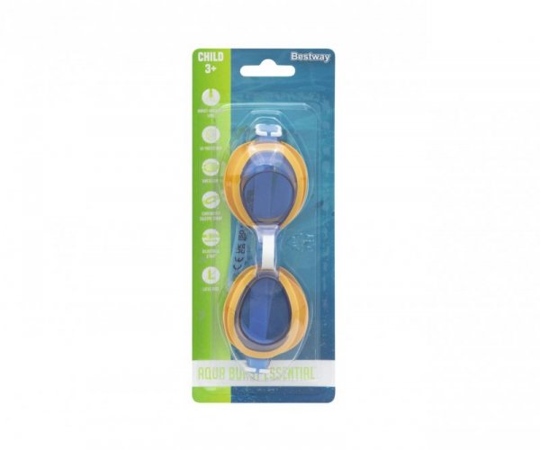 Bestway 21002 Aqua Burst Essential Okulary do pływania Niebieskie