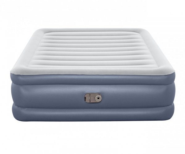 Bestway 6713I Materac dmuchany turystyczny z wbudowaną pompą powietrza Tritech Queen 2.03m x 1.52m x