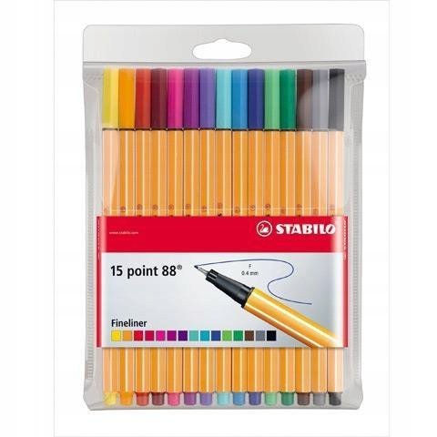 Cienkopis STABILO point 8815 15sztuk