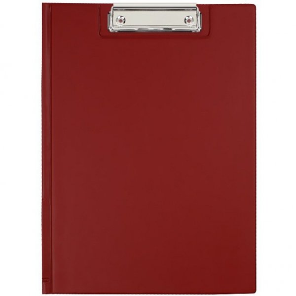 Teczka z klipsem na dokumenty Clipboard A4 bordowa KH-04-05 BIURFOL