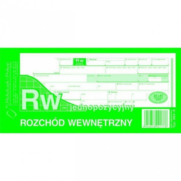 383-8 RW jednopozycyjne 1/3 A4 Michalczyk i Prokop