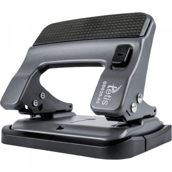 Dziurkacz metalowy 30k szary GD020-AS TETIS