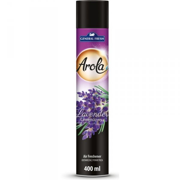 Odświeżacz powietrza AROLA Spray 400ml lawenda GENERAL FRESH