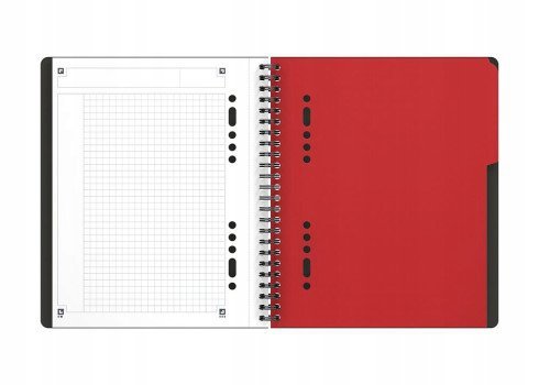 Kołonotatnik A5 80k kratka PP OXFORD Activebook International 100102880
