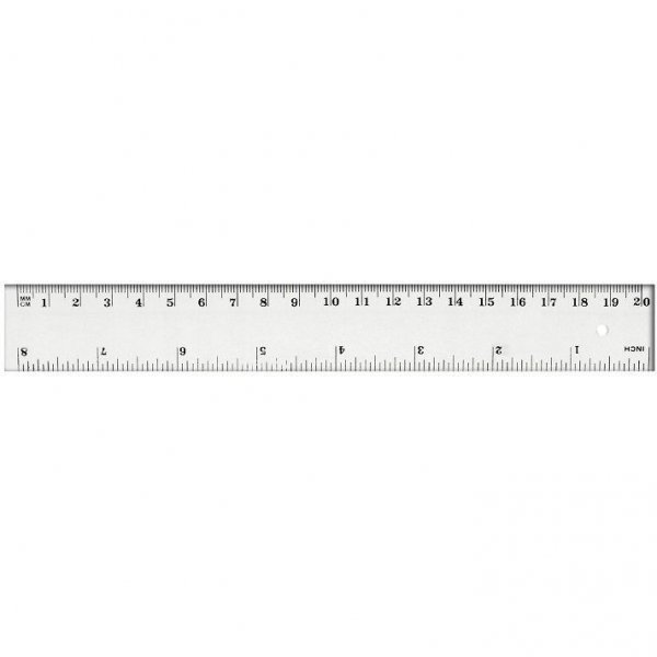 Linijka 20cm BL002-B TETIS