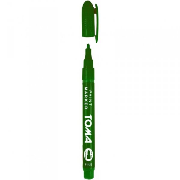 Marker olejowy F zielony 1,5mm TO-441 TOMA