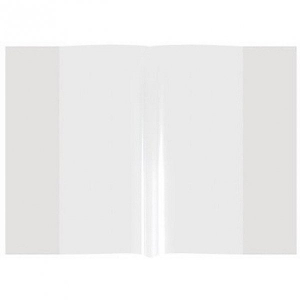 Okładki na zeszyty szkolne A5 bezbarwne 10 sztuk PP/PE 21,2x30x3cm OPP10-01 BIURFOL