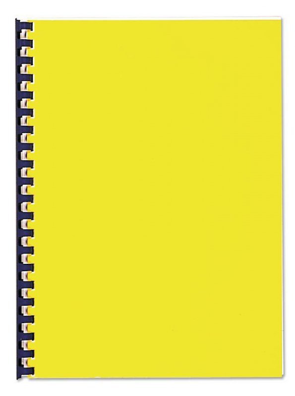 Okładki kartonowe Chromo A4 czarne 5378504 FELLOWES