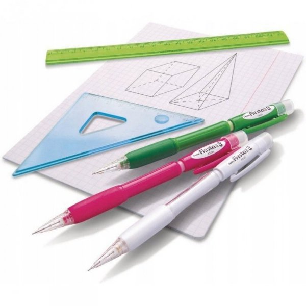 Ołówek automatyczny 0,7mm czerwony AX-107/AX127B PENTEL